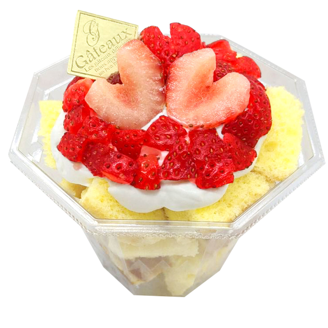 シフォンカップいちごいっぱい