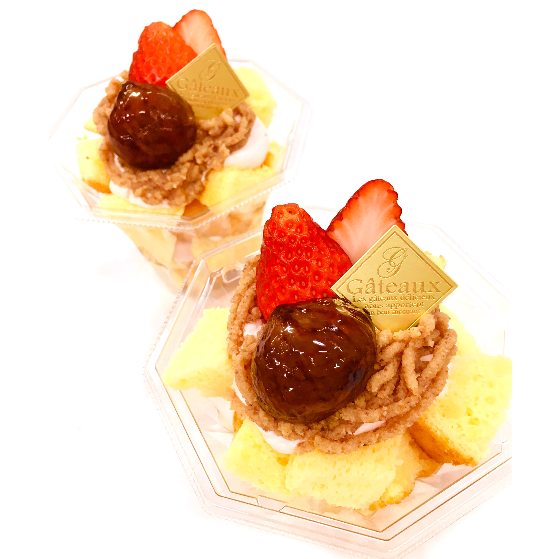 まるごといちごのモンブランカップ