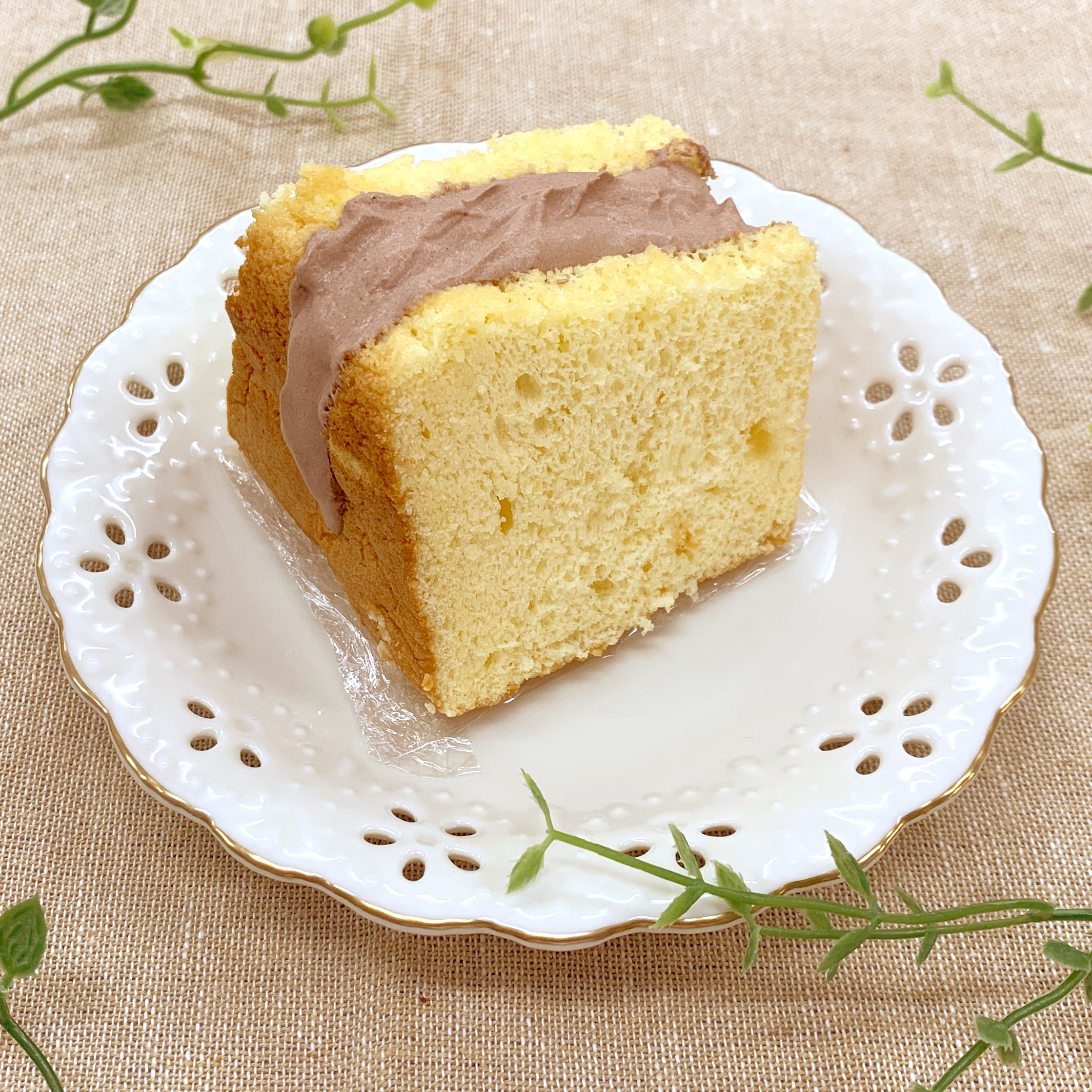 シフォンサンドチョコクリーム